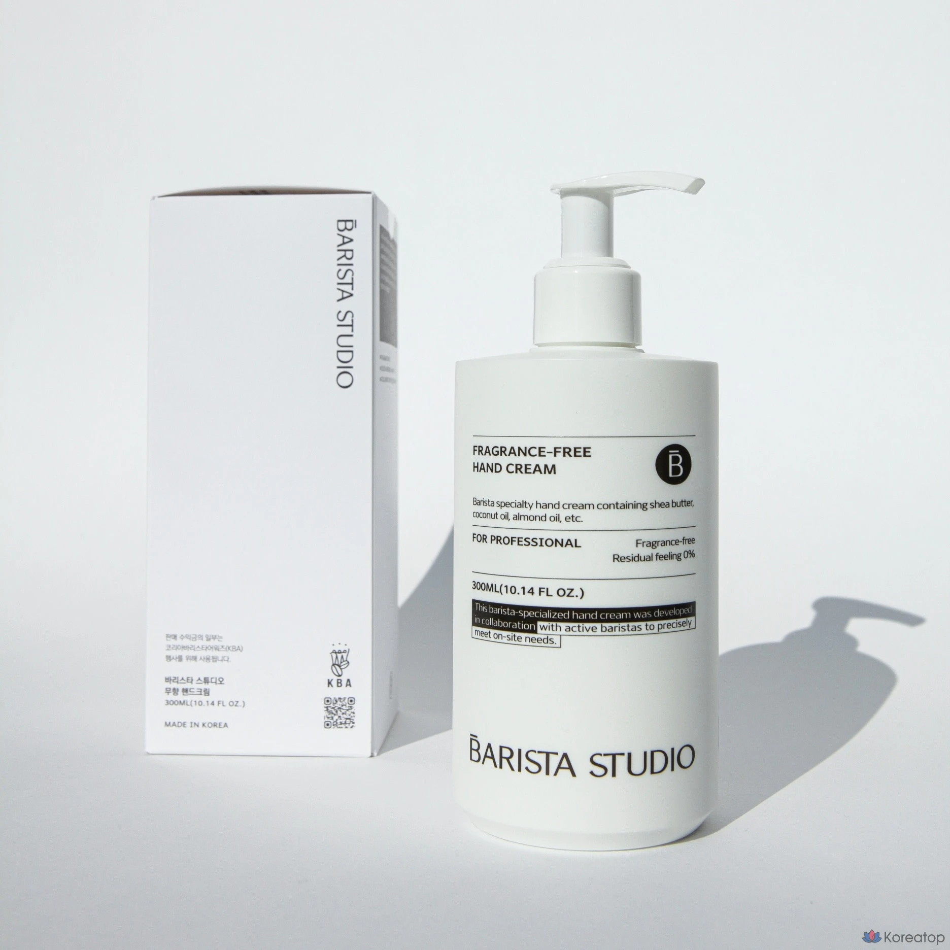 Увлажняющий крем для рук Bouquet Garni Barista Studio Unscented Hand Lotion Cream, 300 мл, 1 шт.