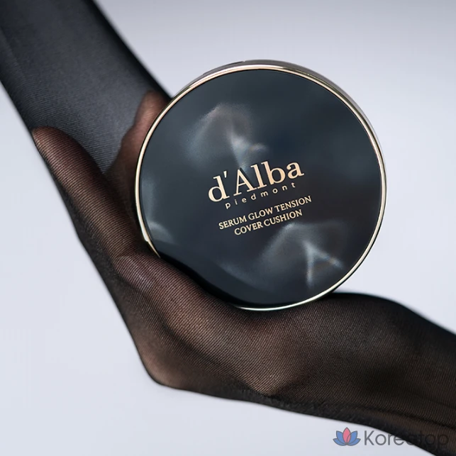 Кушон d'Alba Serum Glow Tension Cover Cushion, оттенок 23, 17 г, 1 шт.
