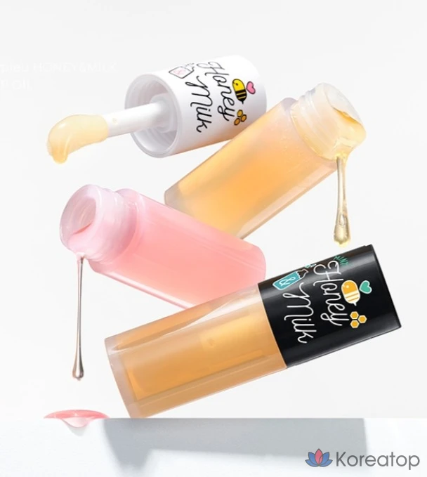 Масло для губ A'Pieu Honey &amp; Milk Lip Oil Light, оттенок Peach, 5 г, 1 шт.