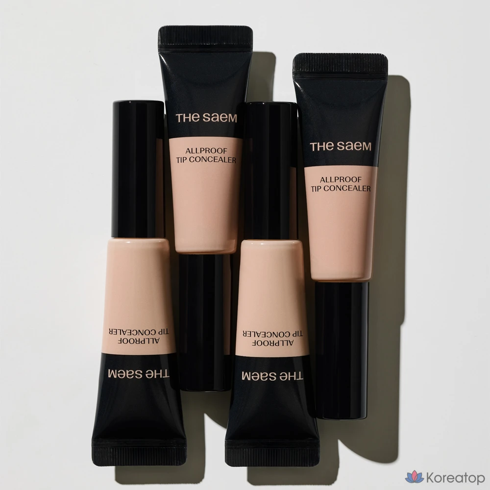 Консилер The Saem Cover Perfection All Proof Tip Concealer, оттенок 1.5 Natural Beige, 12 г, 1 шт.