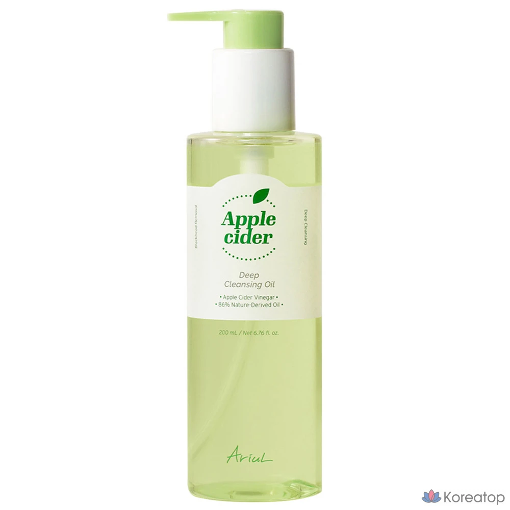 Гидрофильное масло Ariul Vegan Apple Cider Deep Cleansing Oil, 200 мл, 1 шт.