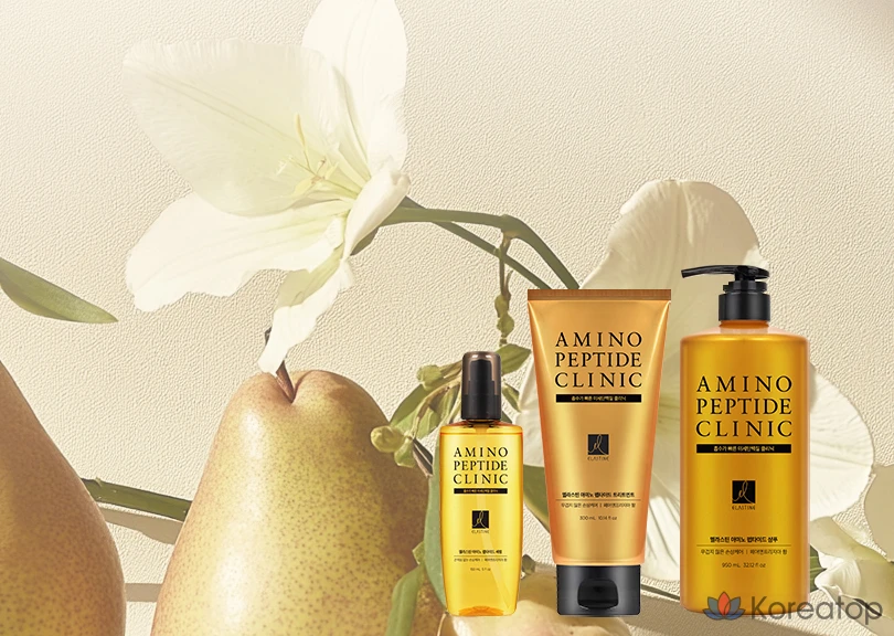 Шампунь Elastine Amino Peptide Low pH Protein Shampoo, аромат Pear &amp; Freesia, 950 мл, 1 шт.