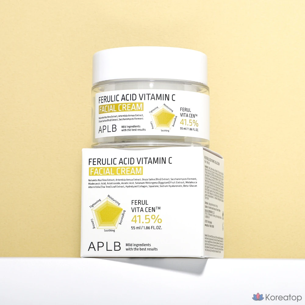 Крем для лица APLB Ferulic Vitamin C Facial Cream, 55 мл, 1 шт.
