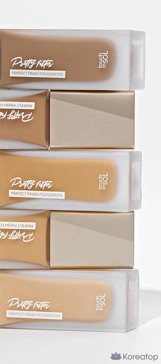 Тональный крем Touch in Sol Pretty Filter Perfect Finish Foundation, оттенок 3 Medium Tan, 35 г, 1 шт., фото 5