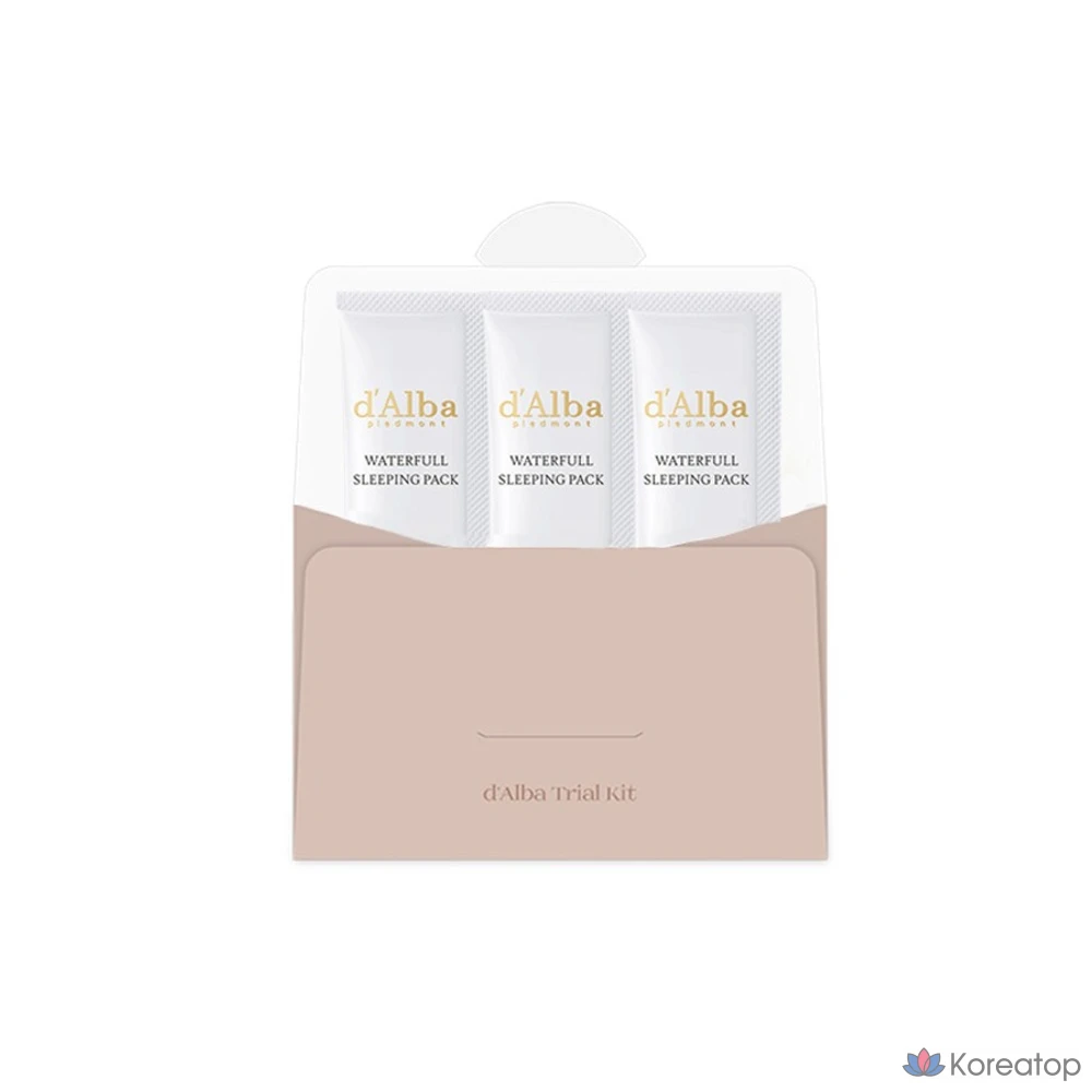 Спальная маска для лица d'Alba Waterfull Sleeping Pack, 48 мл, 1 шт.