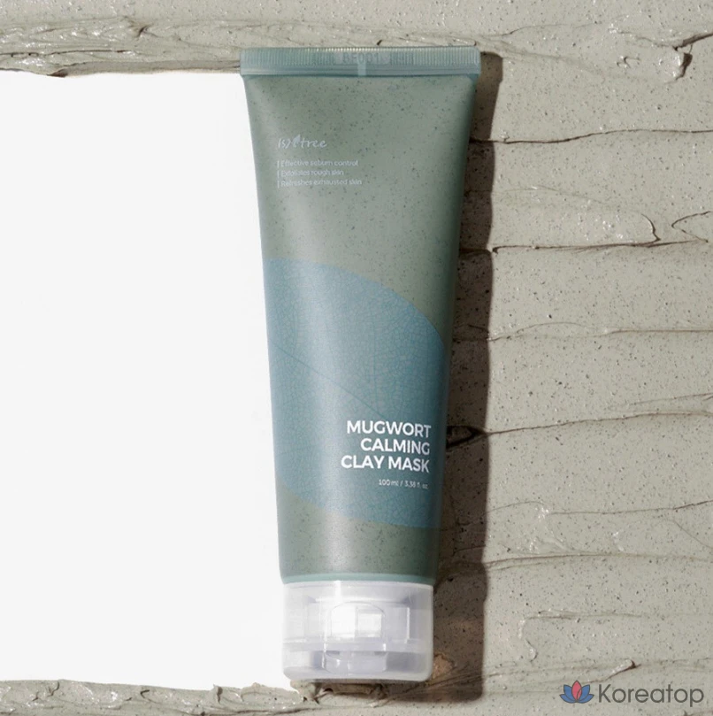 Маска для лица IsNtree Mugwort Calming Clay Mask, 100 мл, 1 шт.