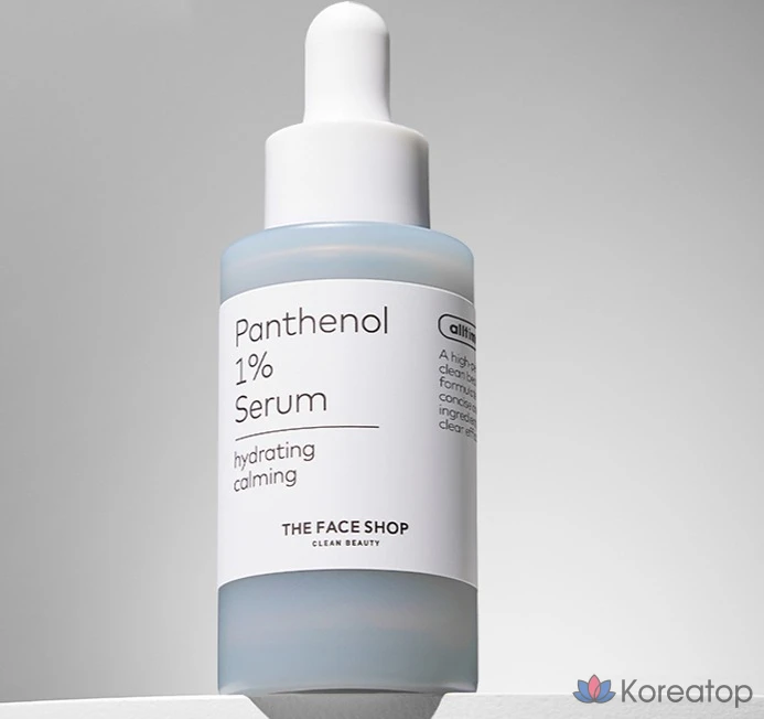 Сыворотка The Face Shop Ultimate Panthenol 1% Hydrating Calming Serum, 30 мл, 1 шт.