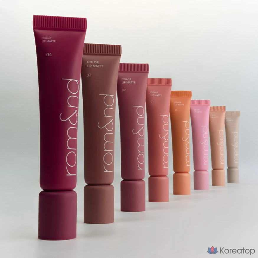 Матовая помада ROM&amp;ND Color Lip Matte, оттенок 05 Nudy Mango, 1 шт.