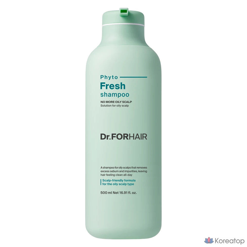 Шампунь для жирной кожи головы Dr.Forhair Deep Cleansing Phyto Fresh Shampoo, 500 мл, 1 шт.
