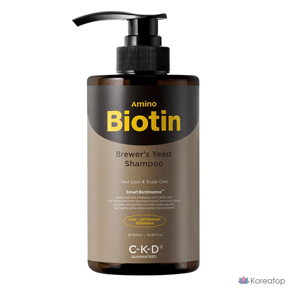 Шампунь CKD Amino Biotin Beer Yeast Shampoo, 500 мл, 1 шт.