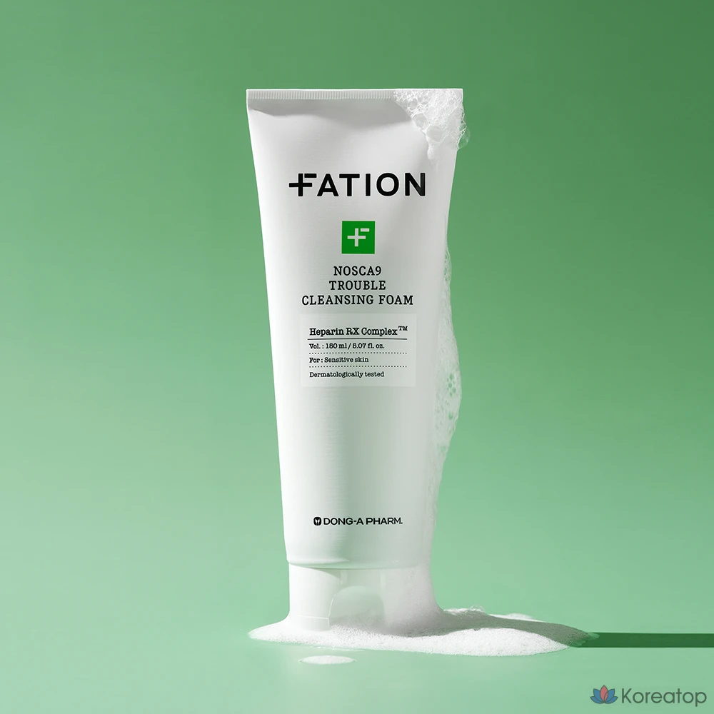 Очищающая пенка FATION No Scar Nine Trouble Cleansing Foam, 150 мл, 1 шт.