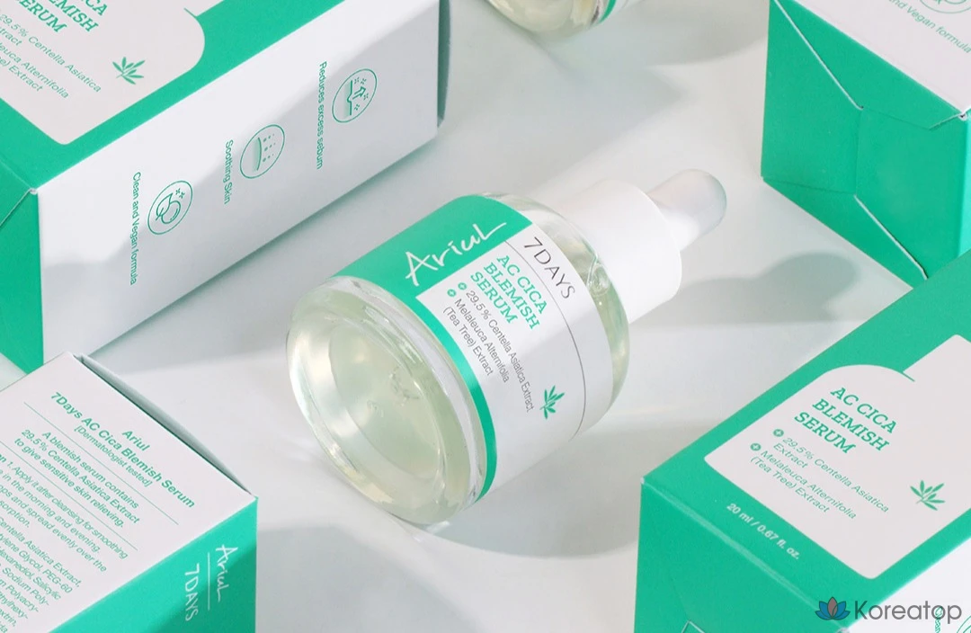 Сыворотка для лица Ariul 7 Days AC Cica Blemish Serum, 20 мл, 1 шт.