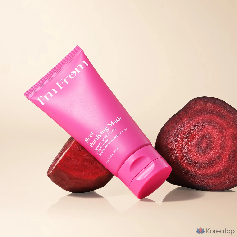 Маска для лица I'm From Beet Purifying Mask, 70 г, 2 шт., фото 3