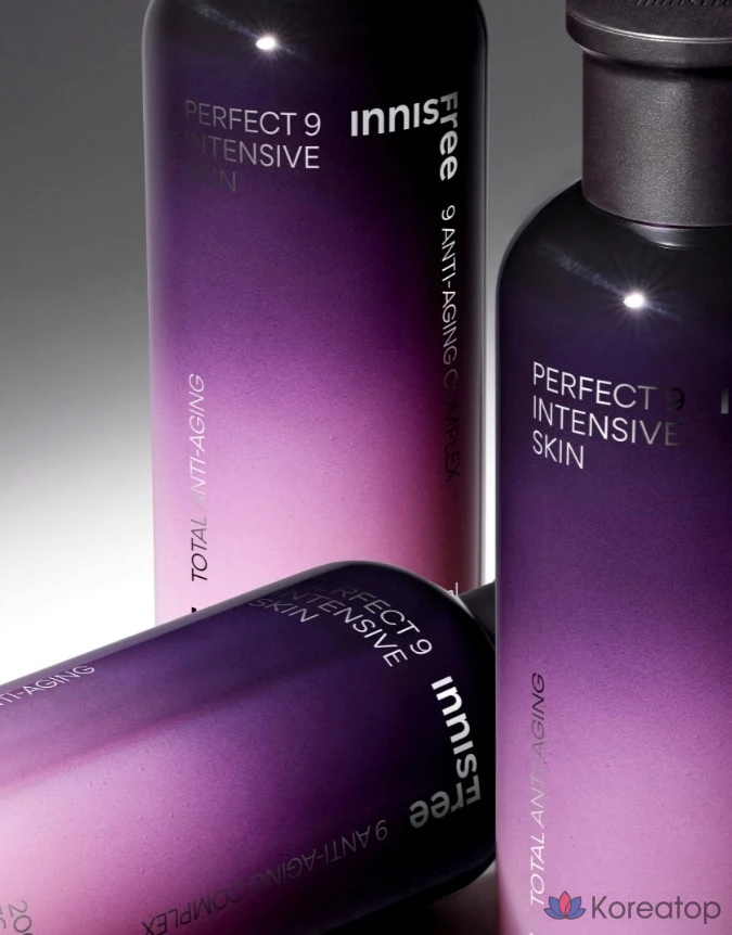 Набор для ухода Innisfree New Perfect 9 Intensive Skincare Set, 2 шт., фото 6