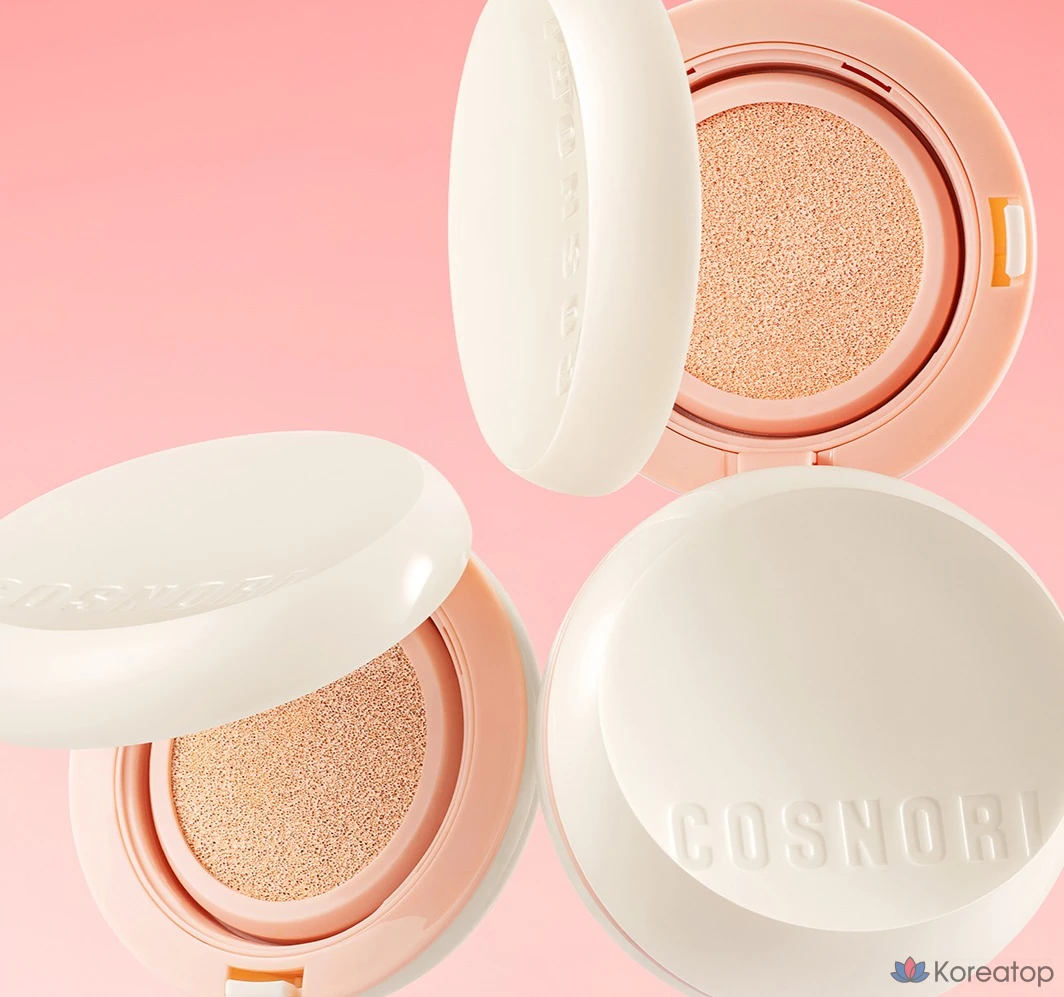 Кушон Cosnori Fluffy Fit Light Matt Cushion, оттенок 00 Fair Light, 13 г, 1 шт., фото 8