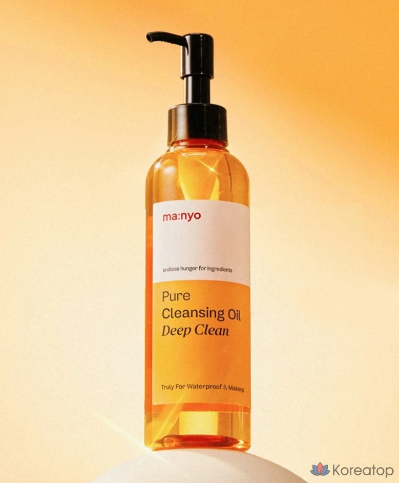 Гидрофильное масло Manyo Pure Cleansing Oil Deep Clean, 250 мл + 55 мл, 2 шт., фото 3