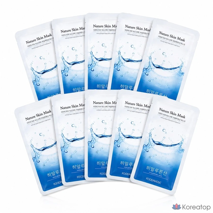 Тканевая маска для лица FoodaHolic Moisturizing Soothing Mask Pack, оттенок 06 Collagen, 10 шт., фото 3