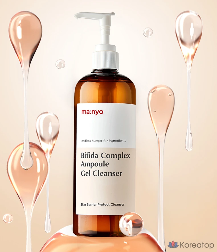 Гидрофильное масло Manyo Bifida Ampoule Mild Acid Cleansing Gel, 400 мл, 1 шт.