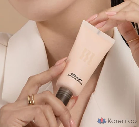 Тональная основа MERZY The Airy Fitting Foundation, оттенок AF2 Vanilla, 30 мл, 1 шт.