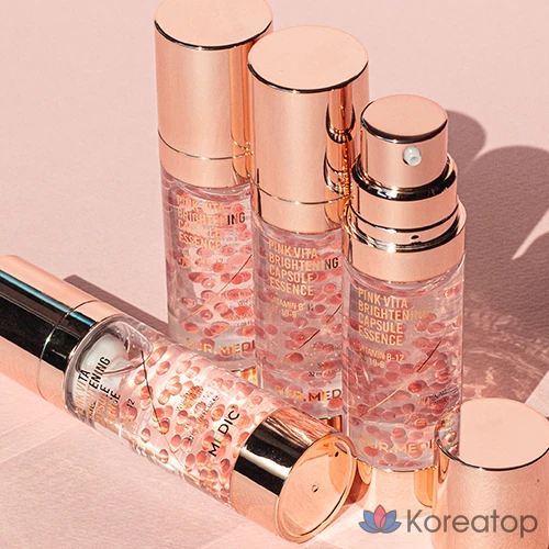 Эссенция SUR.MEDIC+ Pink Vita Brightening Capsule Essence, 32 мл, 1 шт.