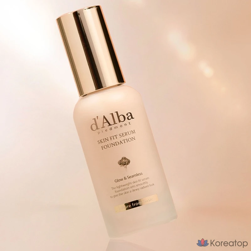 Тональная основа d'Alba Skin Fit Serum Foundation, оттенок 23, 30 мл, 1 шт., фото 3