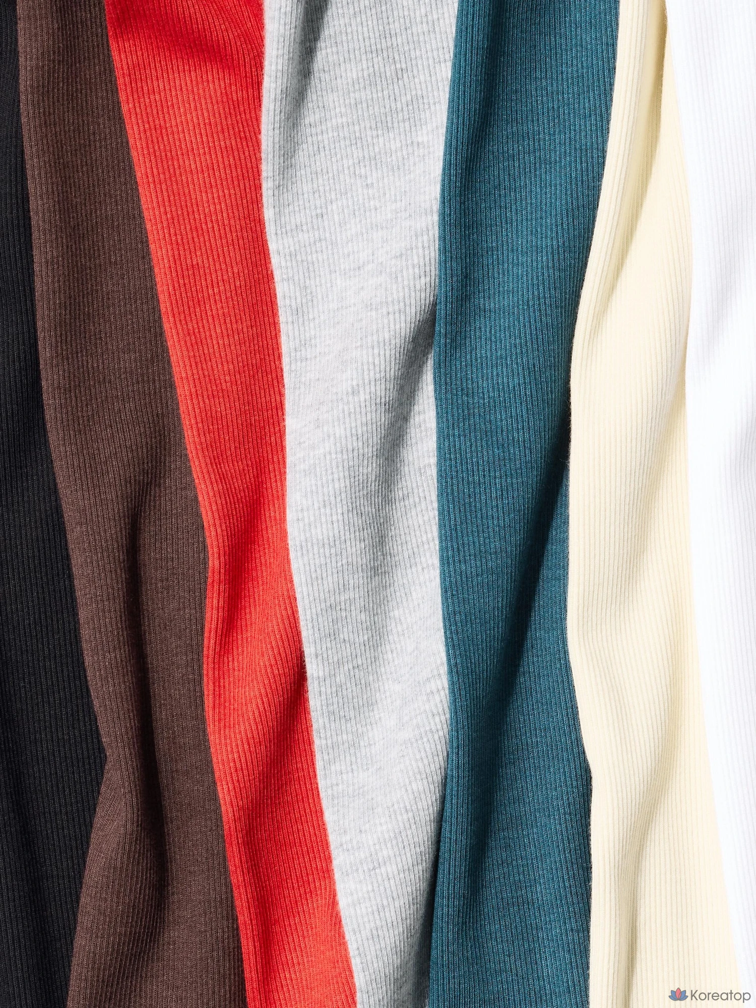 Футболка с длинным рукавом Uniqlo Soft Rib T