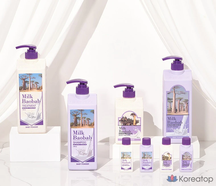 Кондиционер для волос Milk Baobab Baby Powder Hair Treatment, 1 л, 1 шт., фото 5