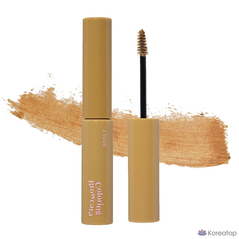 Брау-кара Etude House NEW Drawing Eyebrow Coloring Browcara, оттенок 4 Light Brown, 6 г, 1 шт.