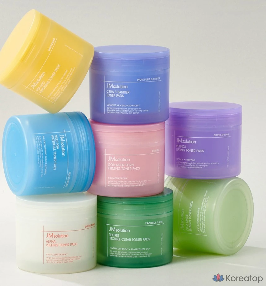 Тонер-пэды JM Solution Cica Made Marks Calming Toner Pad, 170 мл, 100 шт.