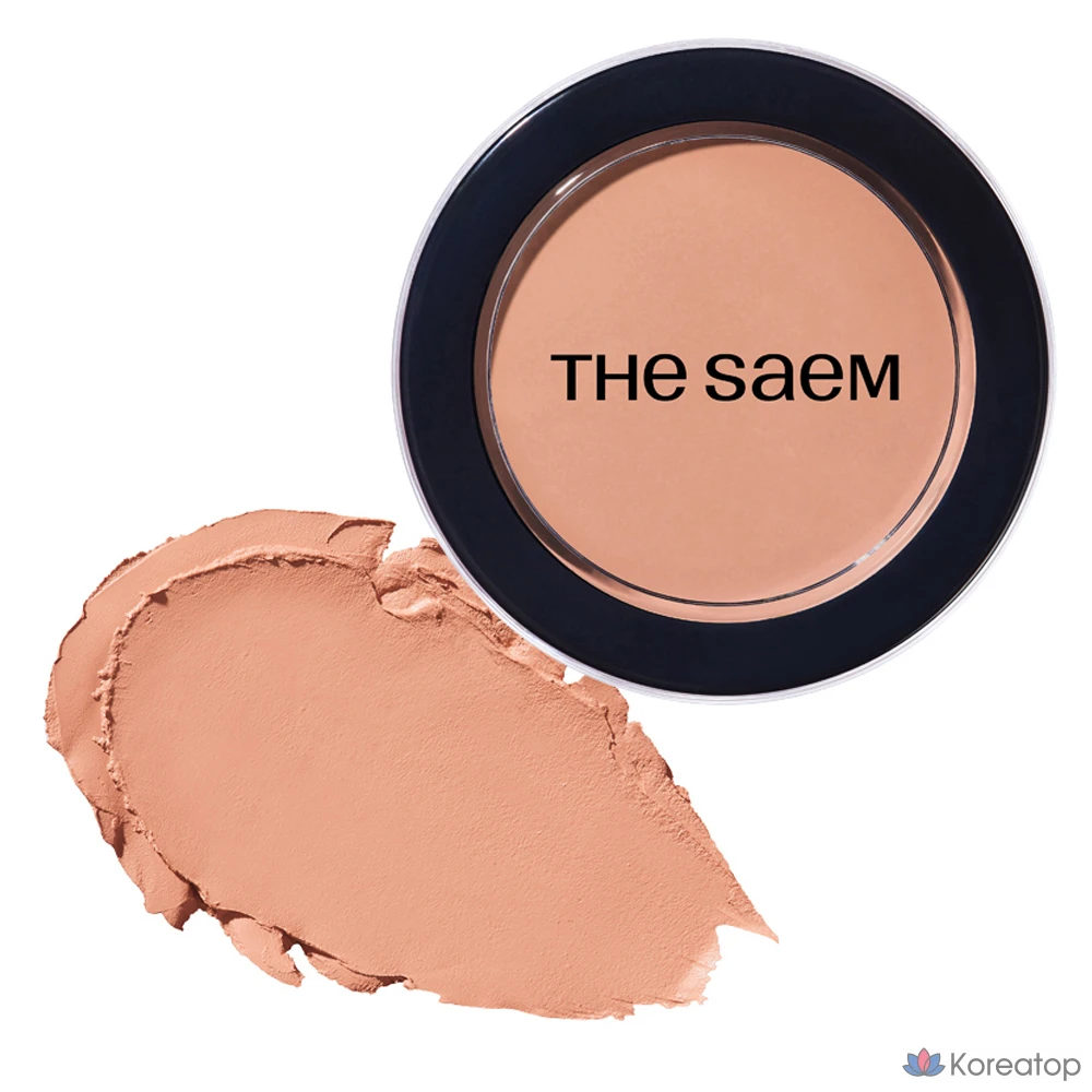 Консилер The Saem Cover Perfection Pot Concealer, оттенок Peach Beige, 6 г, 1 шт.