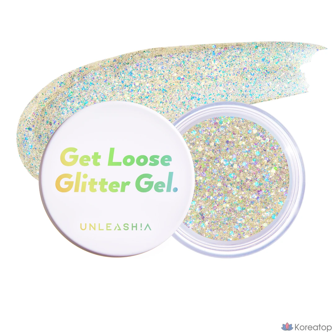 Кушон для век Unleashia Get Loose Glitter Gel Mini Eyeshadow, оттенок N 5 Diamond Stellar, 1 шт.