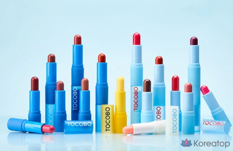 Бальзам для губ Tocobo Powder Cream Lip Balm, оттенок 034 Peach Tart, 3.5 г, 1 шт., фото 7