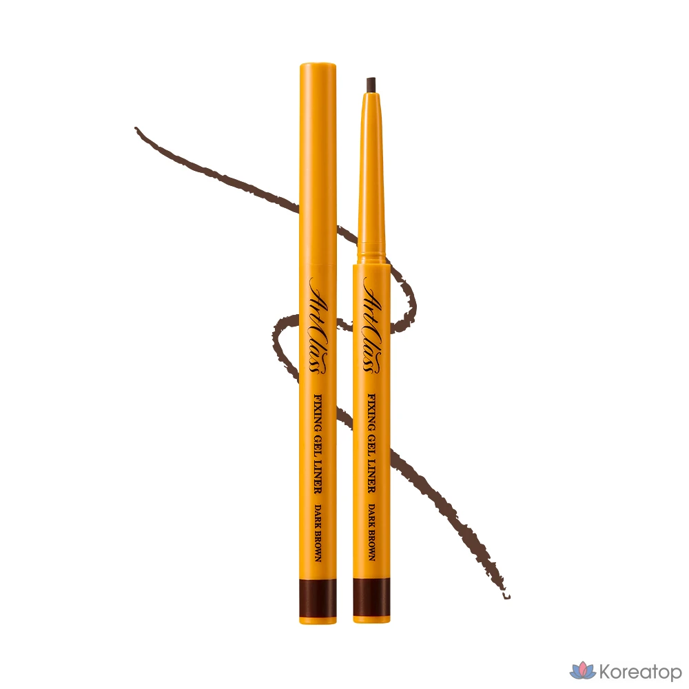 Гелевый лайнер Too Cool For School Artclass Fixing Gel Liner, оттенок 2 Dark Brown, 0.15 г, 1 шт.