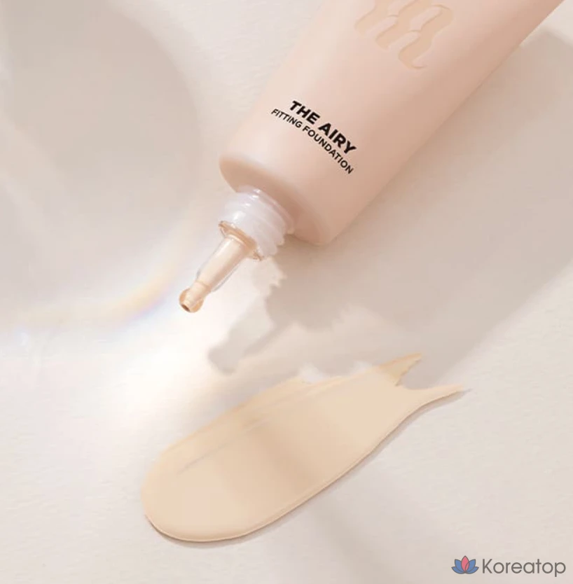 Тональная основа MERZY The Airy Fitting Foundation, оттенок AF2 Vanilla, 30 мл, 1 шт.