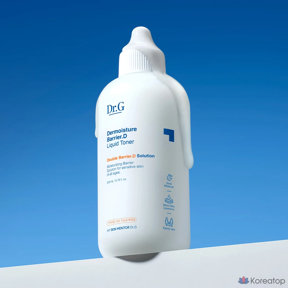 Тонер Dr. G Dermatory Barrier.D Liquid Toner, 200 мл, 1 шт.