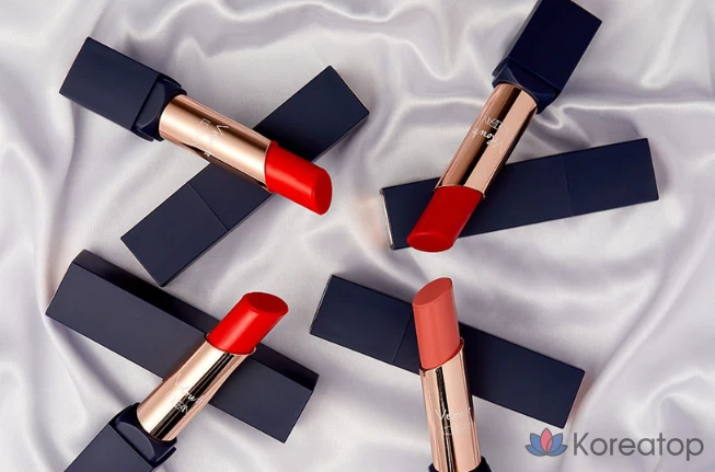 Губная помада L'OCEAN Velouté Chiffon Matte Lipstick, оттенок Sand Beige, 4 г, 1 шт., фото 2