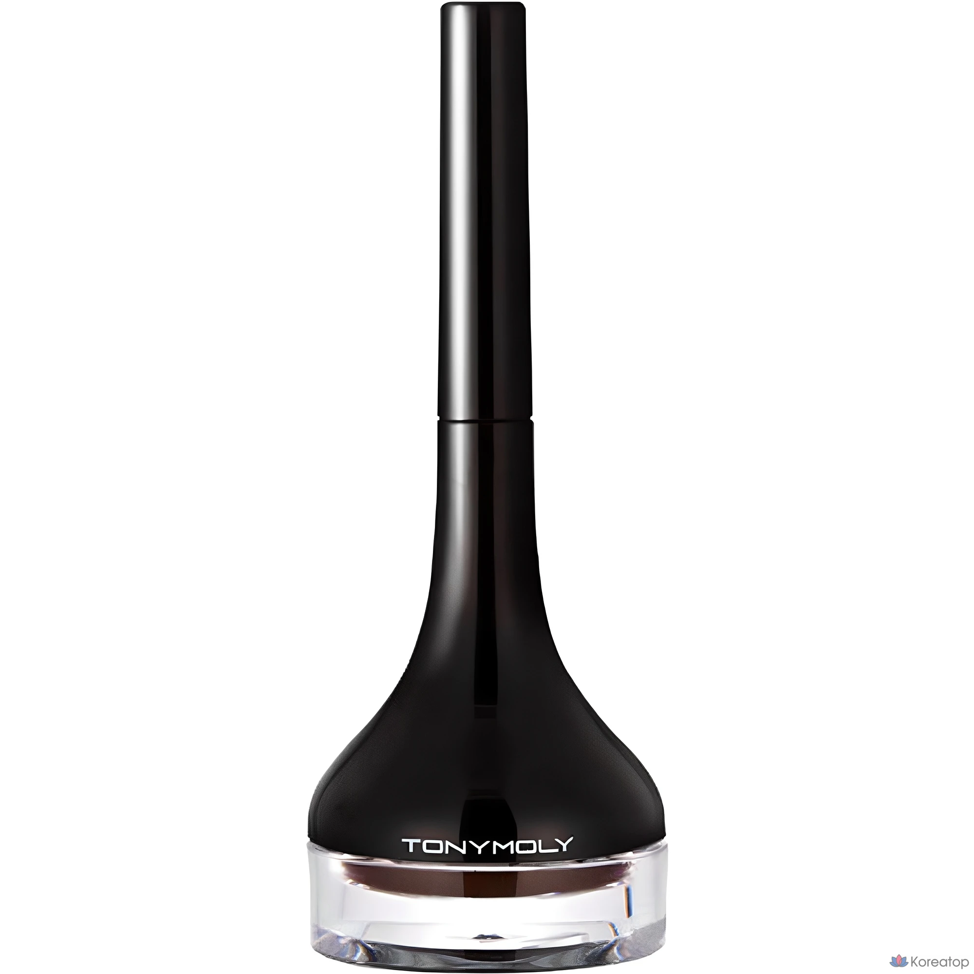 Гель-подводка для глаз Tony Moly Back Gel Eyeliner Long Brush, оттенок 2 Brown, 1 шт.