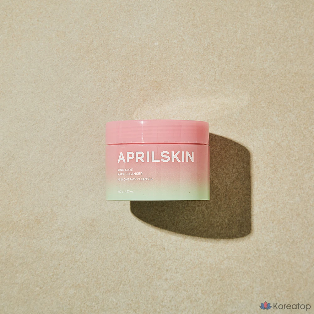 Пилинг-пенка APRILSKIN Pink Aloe Pack Cleanser, 120 г, 1 шт.