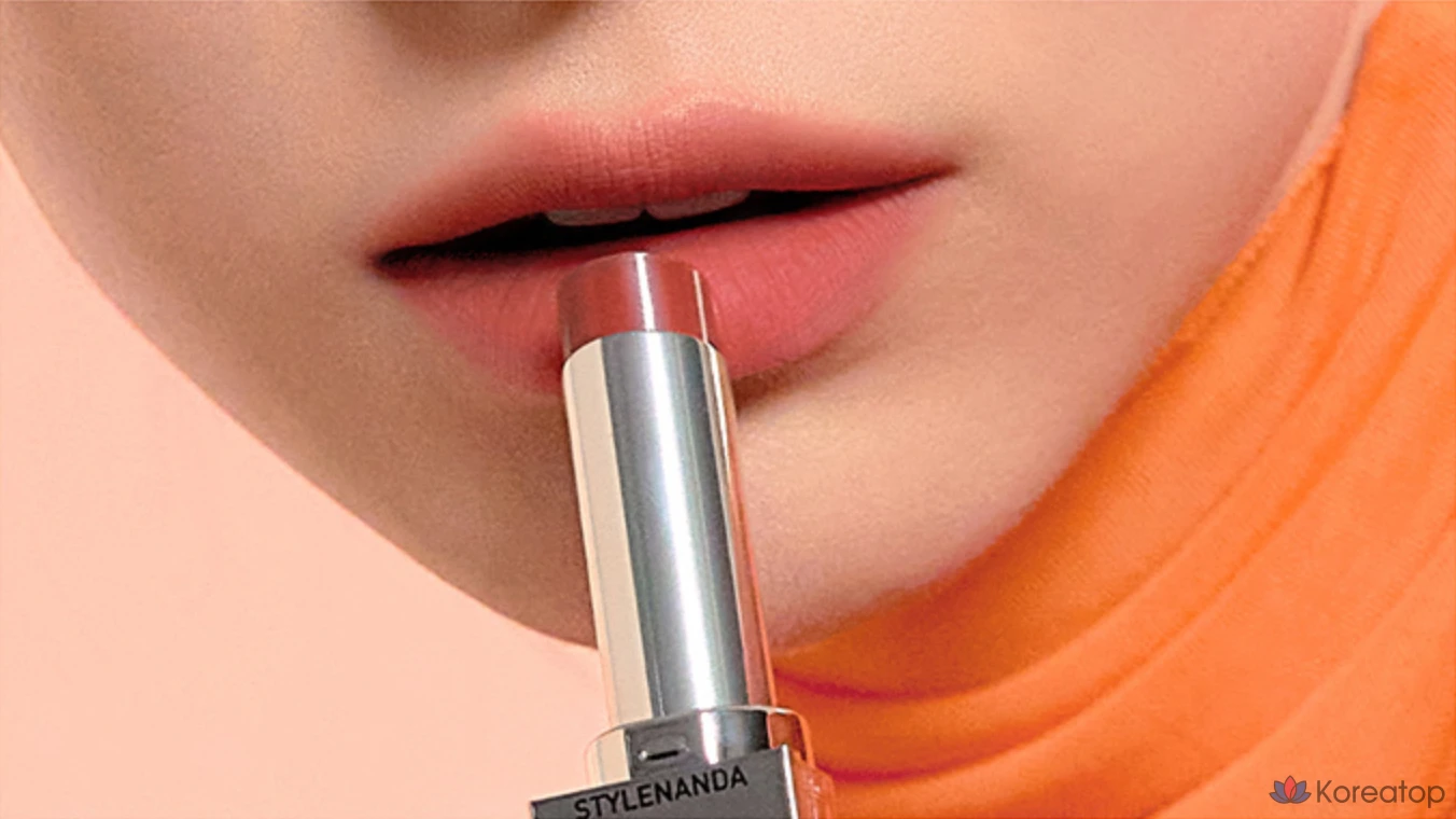 Матовая помада для губ 3CE Blur Matte Lipstick, оттенок Salty Cinnamon, 1 шт., фото 5