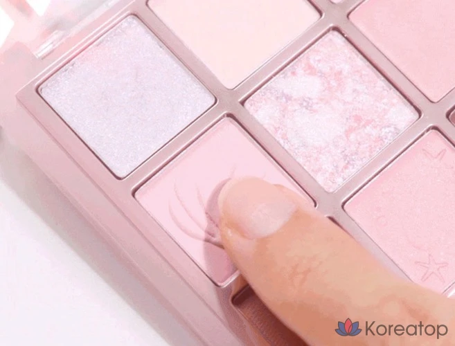 Палетка теней Holika Holika My Fave Mood Eye Palette, оттенок Shell in the Sea, 1 шт., фото 3