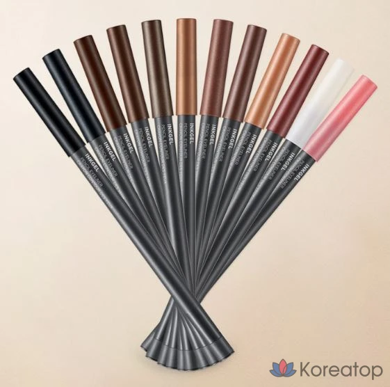 Подводка для глаз FMGT Ink Gel Pencil Liner, оттенок 04 Choco Latte, 0.5 г, 1 шт., фото 6