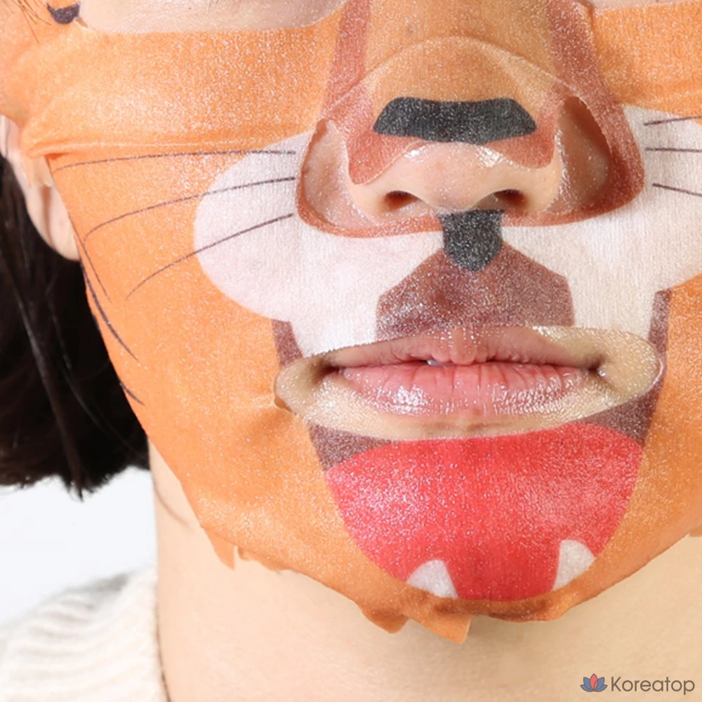Набор для ухода Epielle New Animal Character Mask 6-piece Set, 2 шт., фото 8