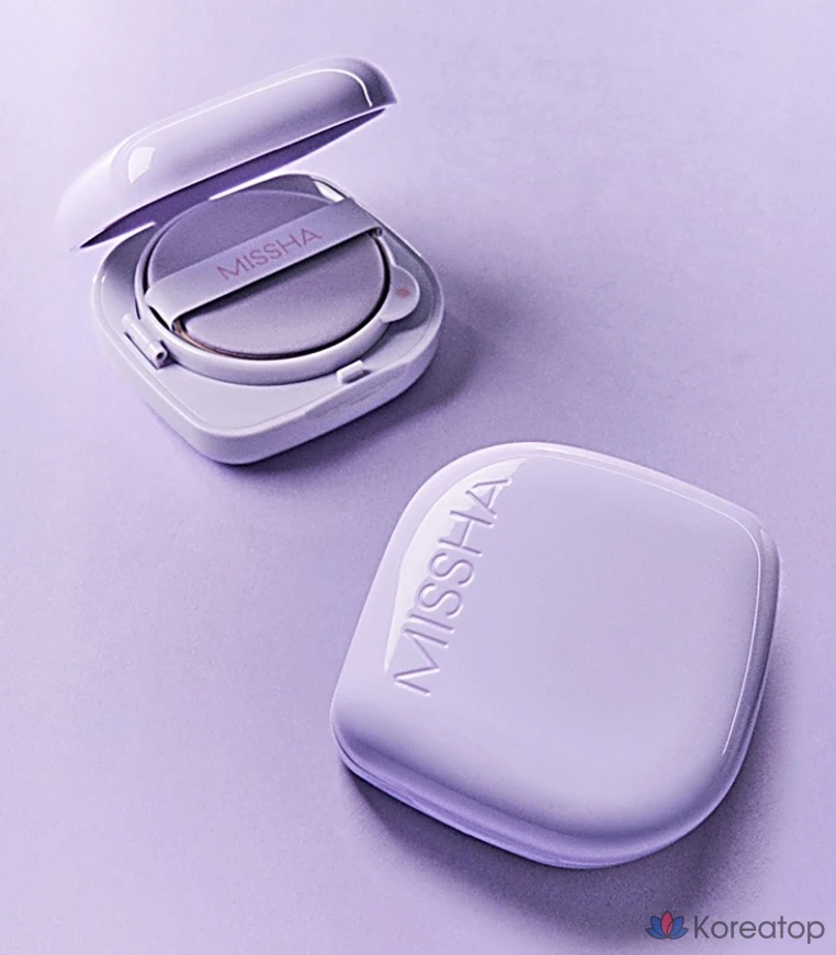 Кушон Missha Layering Fit Cushion Semiglow Mini, оттенок 21 Vanilla, 5 г, 1 шт.