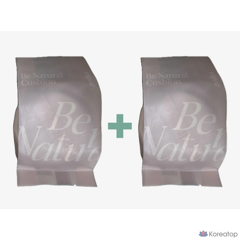 Кушон Espoir Be Natural Cushion Refill, оттенок Ivory, 14 г, 2 шт.