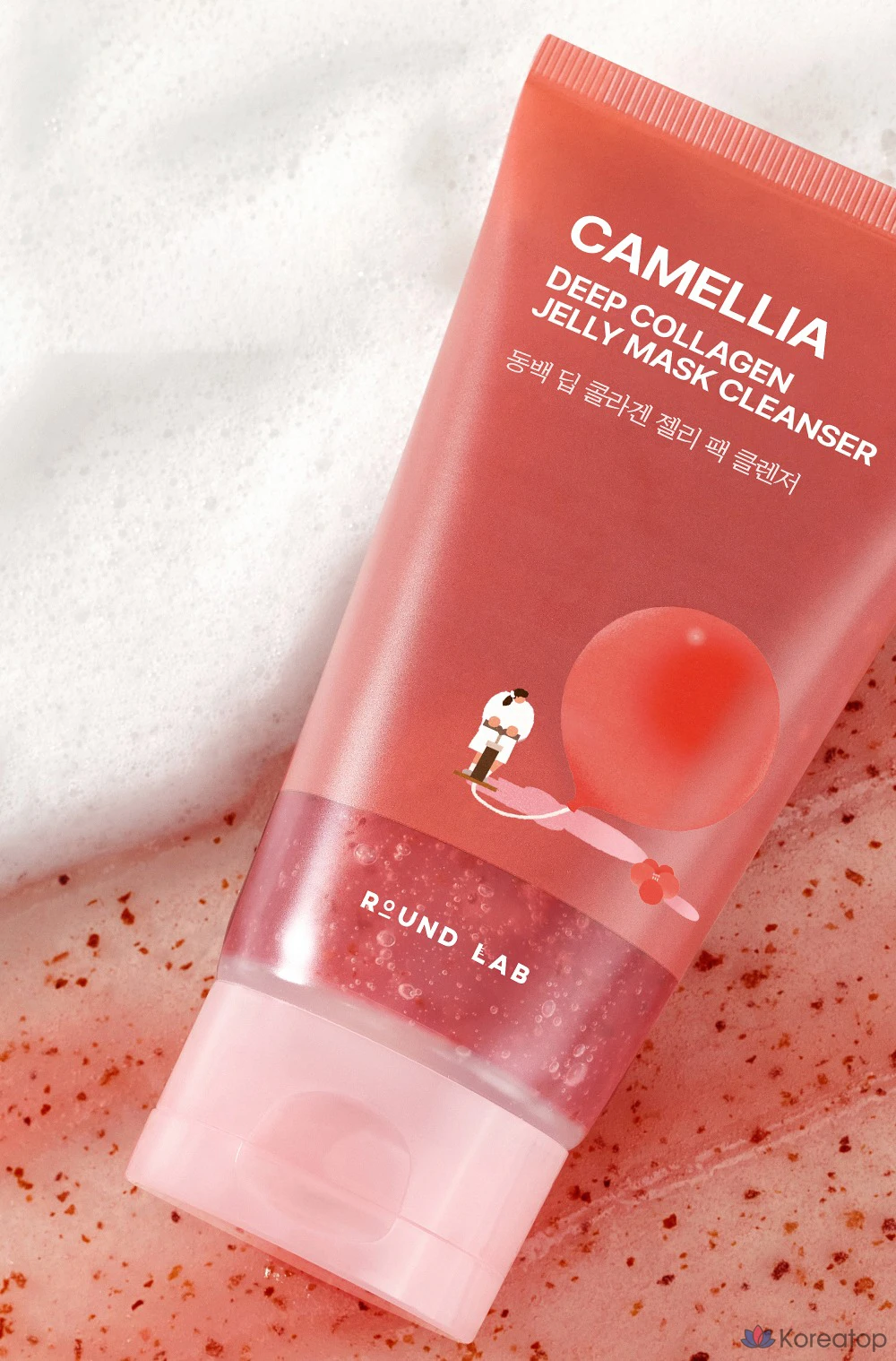 Гель-очищающее средство Round Lab Camellia Deep Collagen Jelly Pack Cleanser, 150 мл, 1 шт.