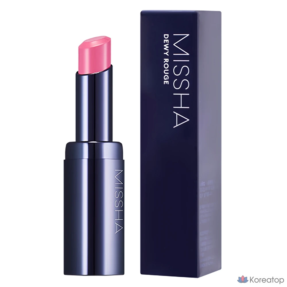 Тинт для губ Missha Dewy Rouge, оттенок PK02 Rose Geranium, 3.4 г, 1 шт.