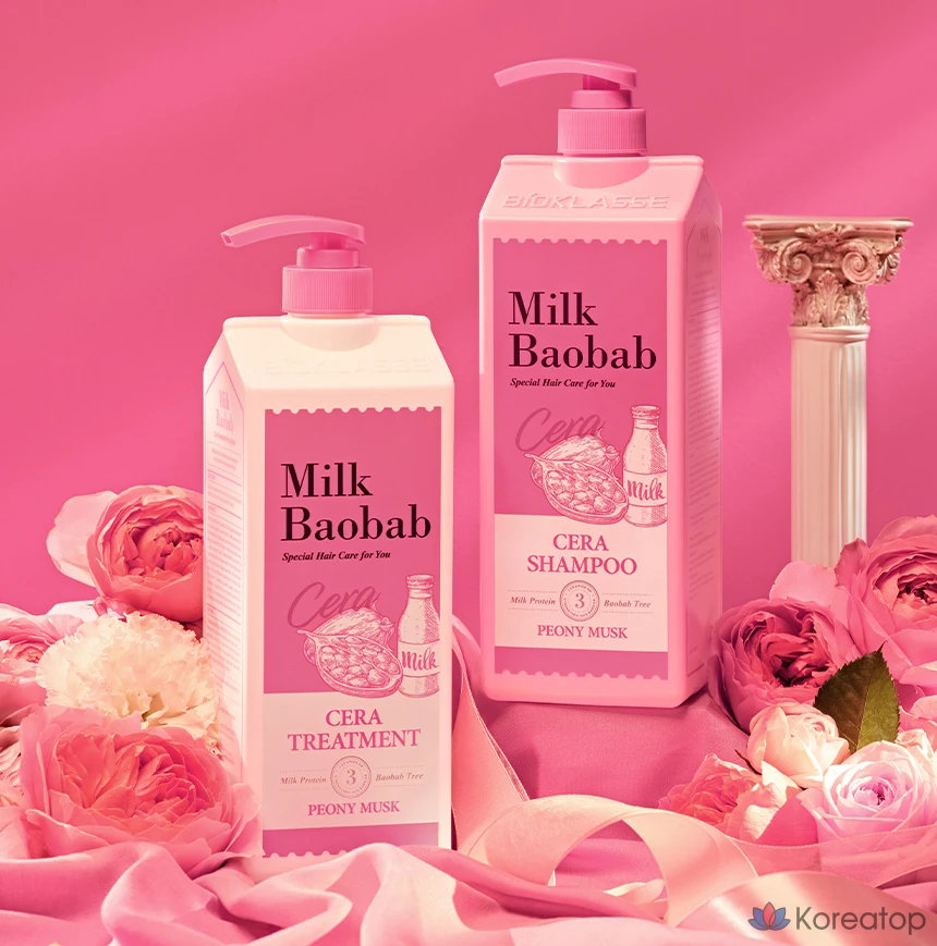 Шампунь Milk Baobab Cera Shampoo Peony Musk, 1.2 л, 1 шт.