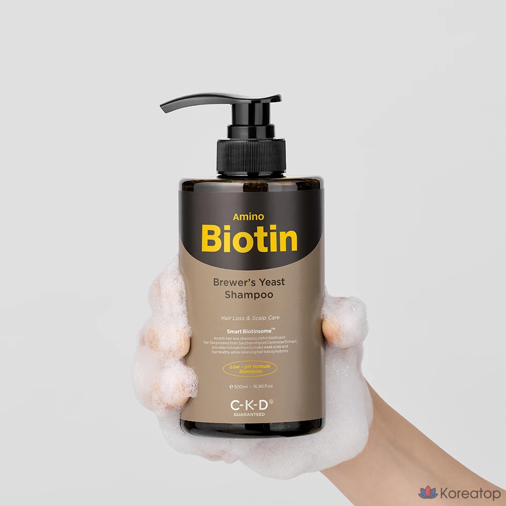 Шампунь CKD Amino Biotin Beer Yeast Shampoo, 500 мл, 1 шт.