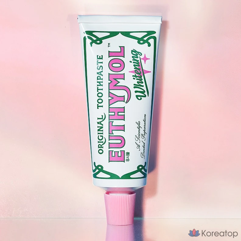 Набор для ухода Euthymol Whitening TM (Зубная паста 2 шт. + Зубная щетка Pink + Сквизер + Трей), 106 г, 3 шт., фото 4