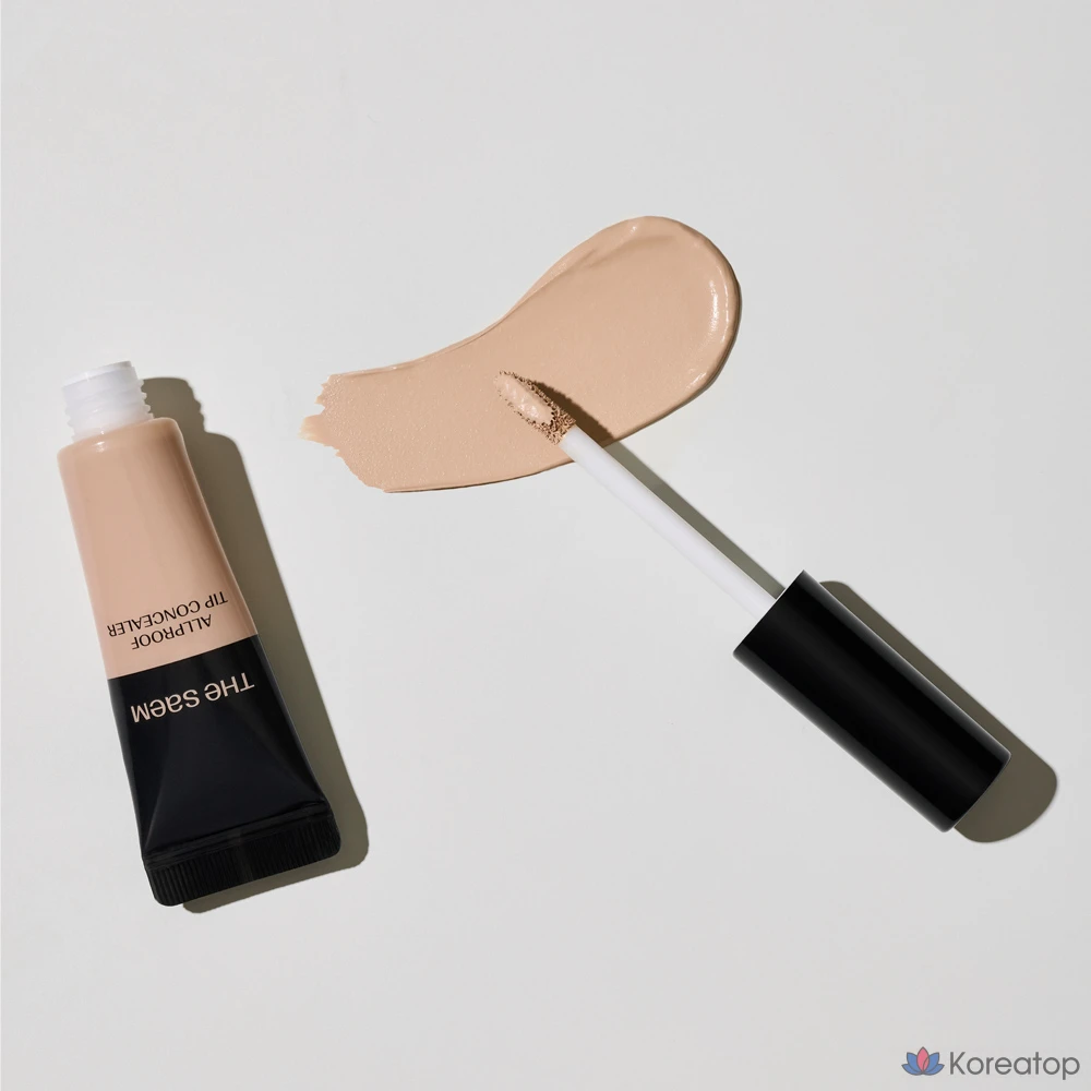 Консилер The Saem Cover Perfection All Proof Tip Concealer, оттенок 1.5 Natural Beige, 12 г, 1 шт.